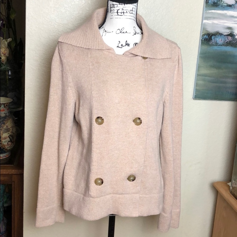 Talbots Button Up Sweater - Picture 2 of 4
